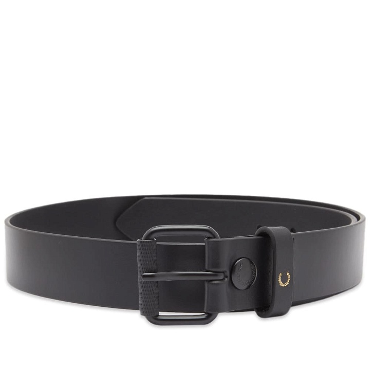 Photo: Fred Perry Authentic Men's Leather Belt in Black