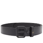 Fred Perry Authentic Men's Leather Belt in Black