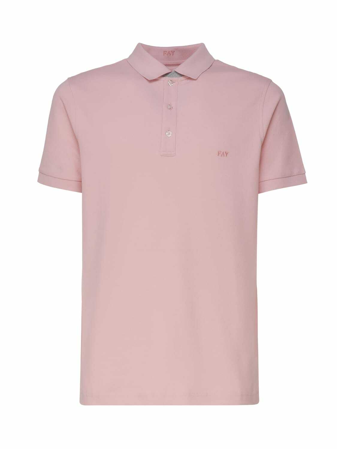 Fay Men's Cotton Polo Green