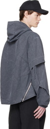 HELIOT EMIL Gray Crinis Jacket