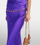 Rabanne Chain-detail maxi skirt