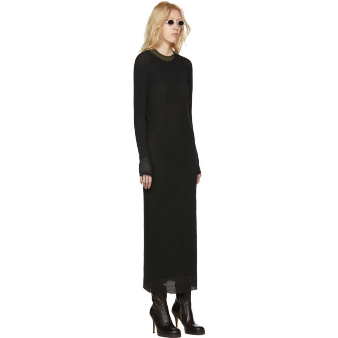 Boris Bidjan Saberi Black Object Dyed Dress