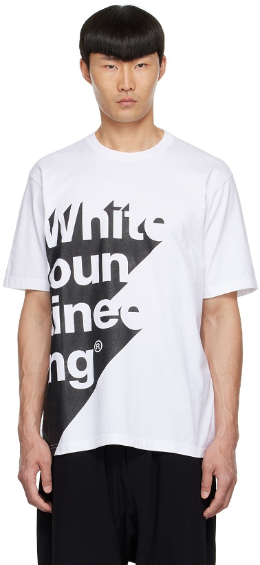 Photo: White Mountaineering White Cotton T-Shirt
