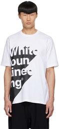 White Mountaineering White Cotton T-Shirt