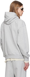 POST ARCHIVE FACTION (PAF) Gray 8.0 Center Hoodie