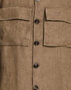 Lardini Mens Shirt Military in Green