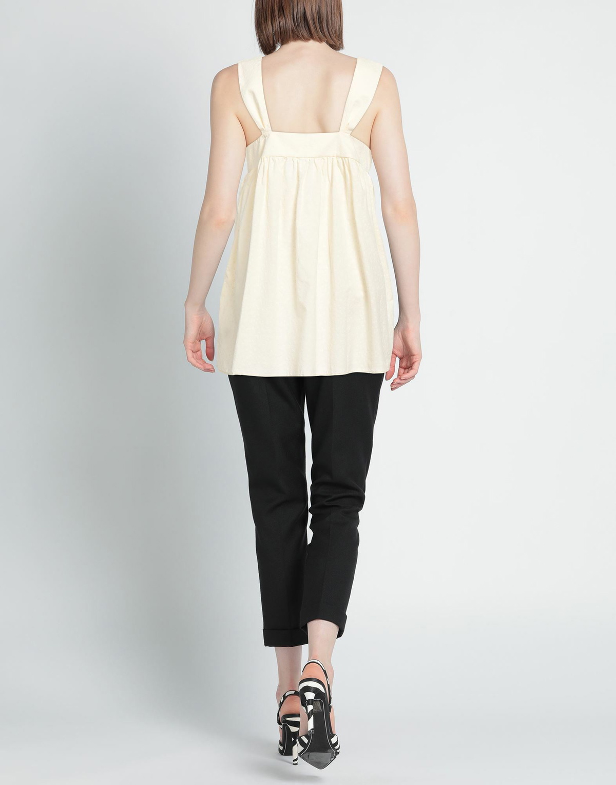 Alessia Santi Womens Top Ivory