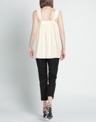 Alessia Santi Womens Top Ivory