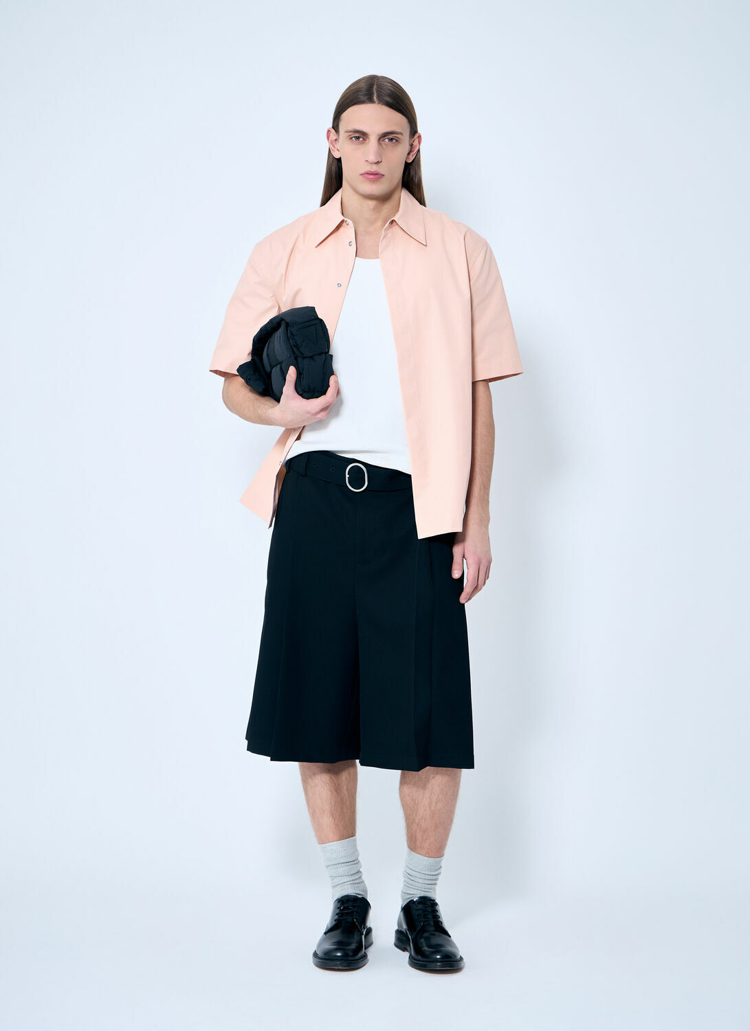 トップス JIL SANDER 22SS SHORT SLEEVE SHIRT Jil Sander Short-Sleeve Shirt Jil Sander