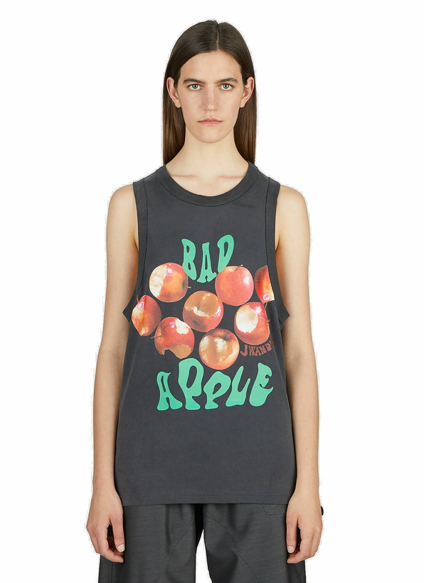 Photo: JW Anderson - Bad Apple Tank Top in Black