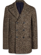 MP Massimo Piombo - Kent Herringbone Virgin Wool-Blend Peacoat - Unknown