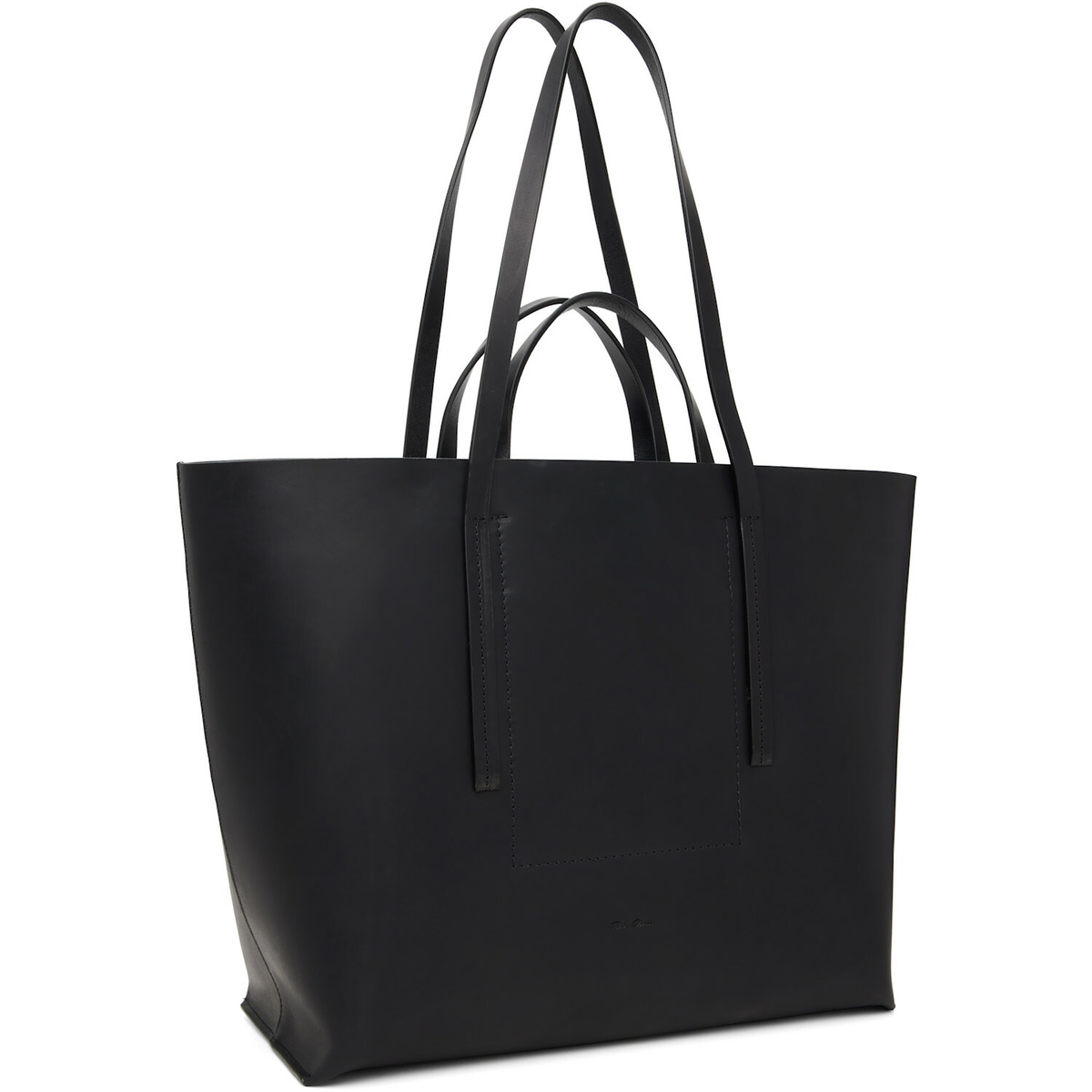 Rick Owens Black Tower Shopper Tote