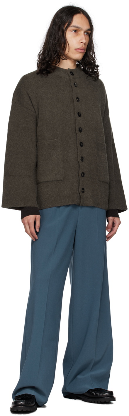 Birrot Blue Drawstring Trousers