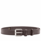 Comme des Garçons Wallet Classic Leather Belt in Brown