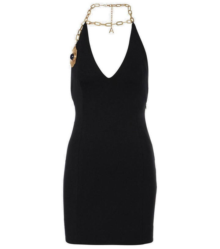 Photo: Area Chain-detail minidress