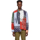 Loewe Multicolor Asymmetric Bandana Patchwork Shirt