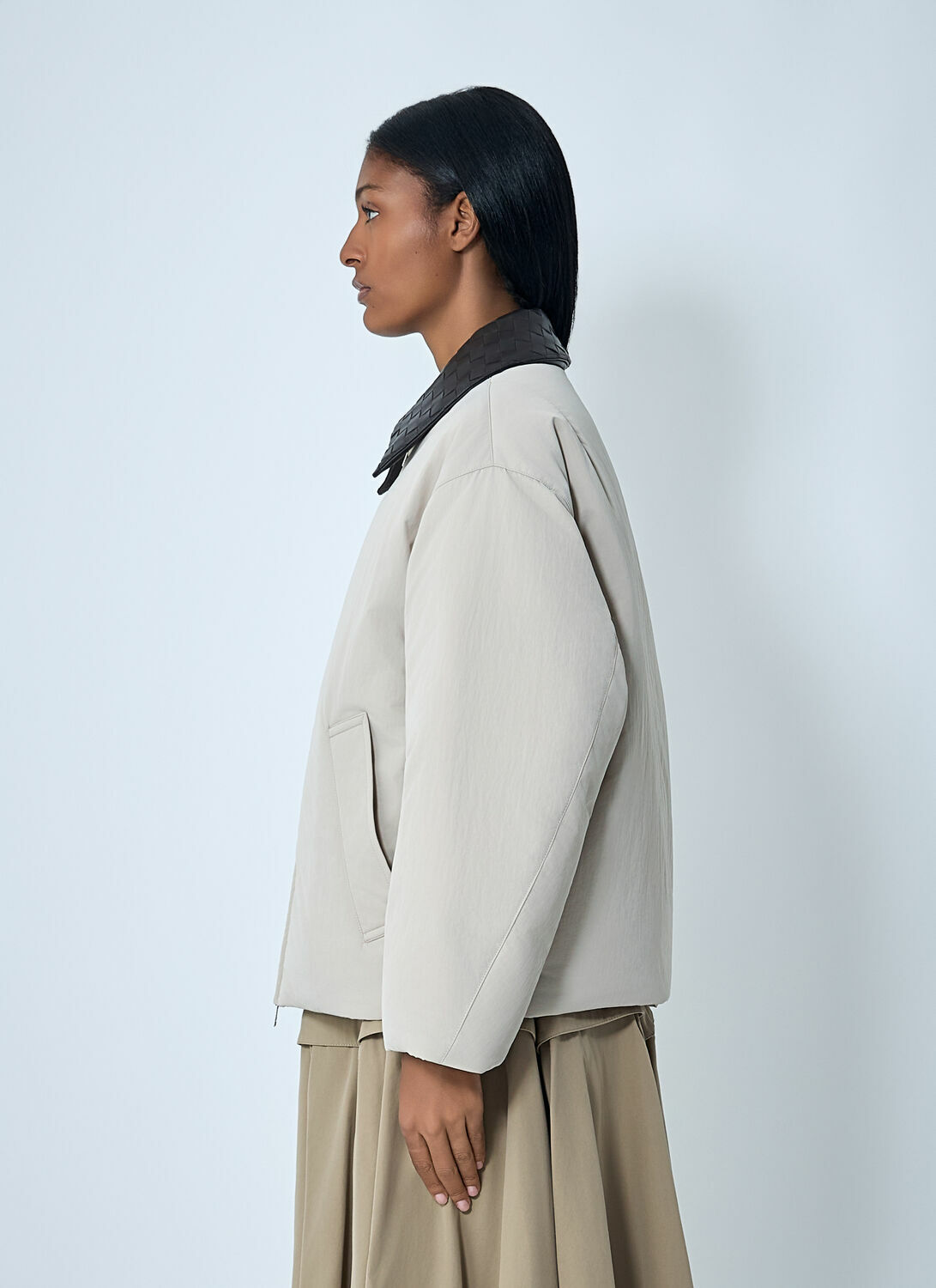 Bottega Veneta Tech Nylon Puffer Jacket