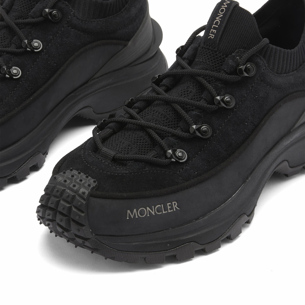 Moncler Women's Trailgrip Lite 3 Low Top Sneakers in Black