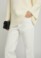 Toteme Kick Flared-leg Denim Jeans Off White