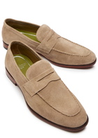 Oliver Sweeney Keyworth Suede Loafers Beige