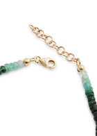 Roxanne First The Smiley Sapphire Beaded Bracelet - Green - One Size