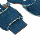 MIISTA Women's Candela Denim Sandals in Blue Denim