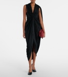 Loewe Draped midi dress
