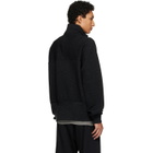 Rick Owens Black Tower Zipfront Jogger Track Jacket