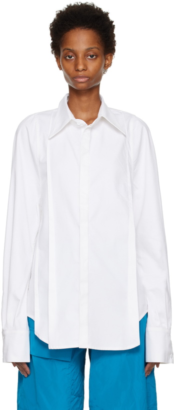 Photo: Bianca Saunders White Marrows Shirt