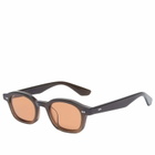 AKILA Ceres Sunglasses in Fog Gradient/Amber 