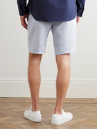 Paul Smith - Straight-Leg Linen Shorts - Blue