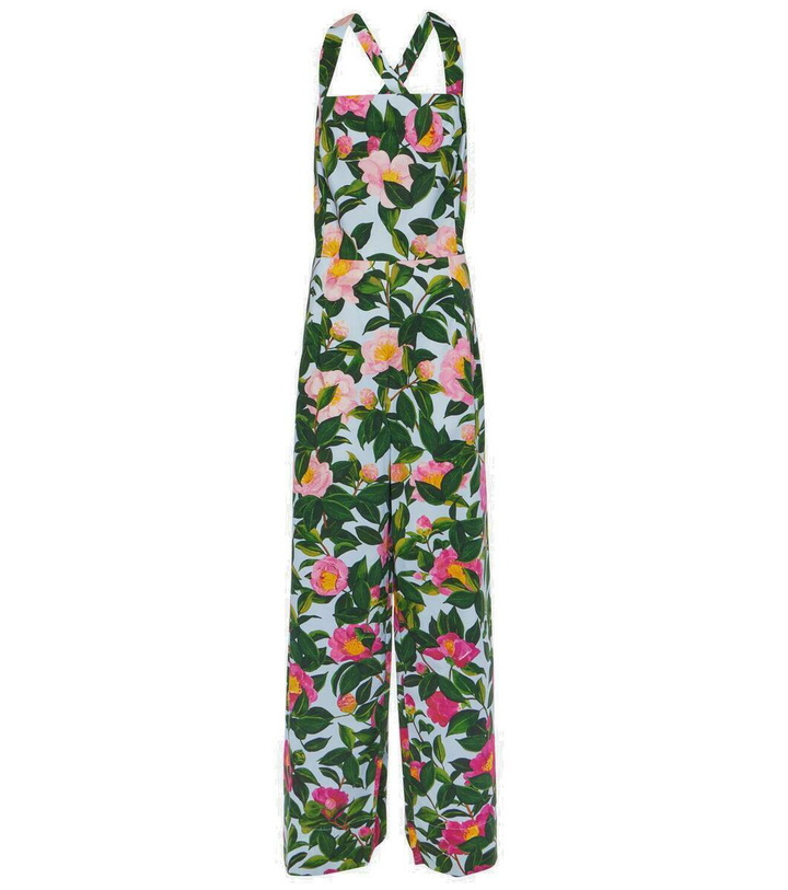 Photo: Oscar de la Renta Floral cotton-blend jumpsuit