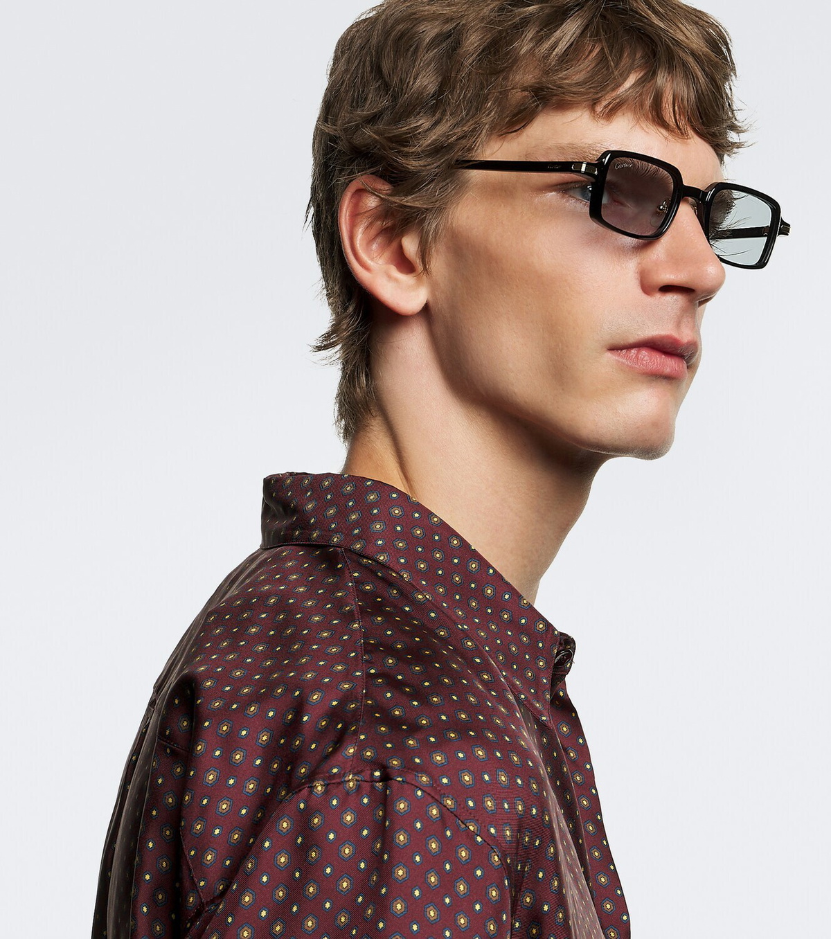 Cartier Eyewear Collection Première De Cartier rectangular sunglasses