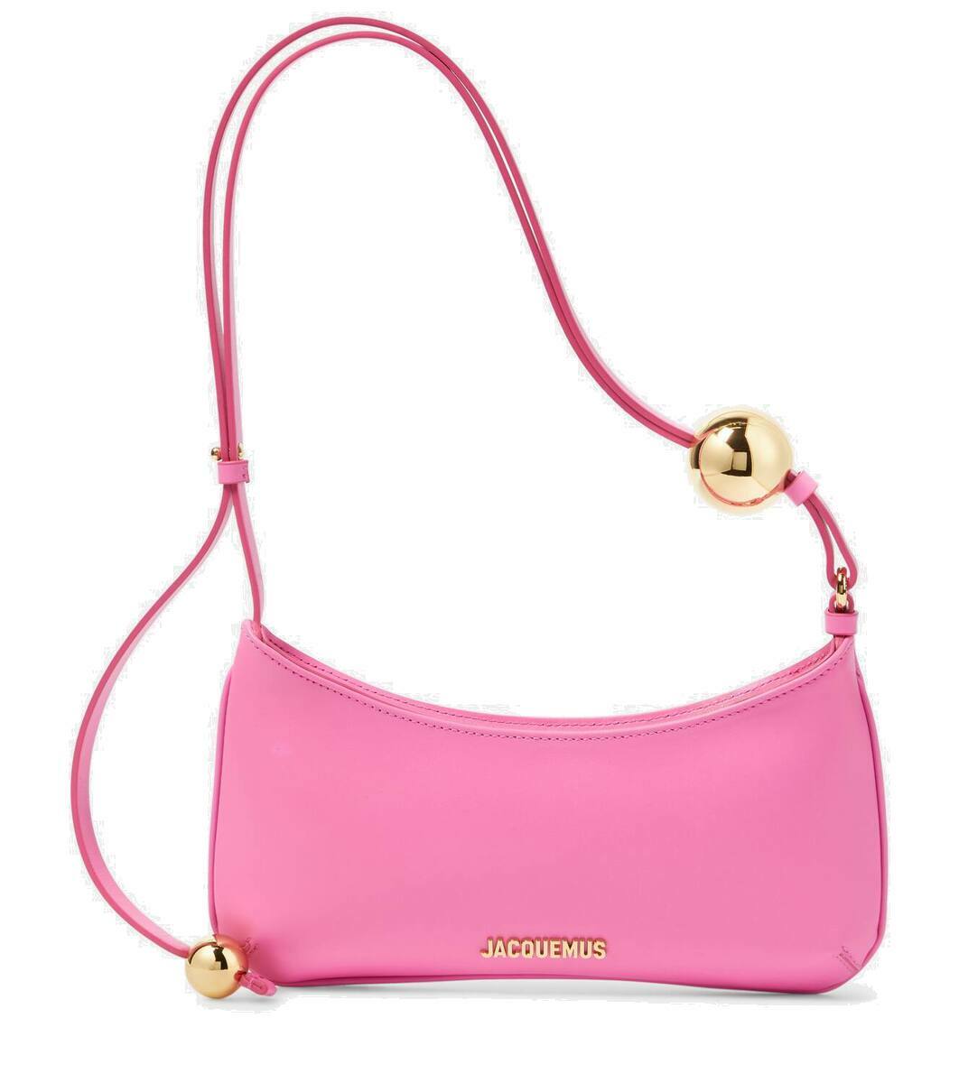Jacquemus Le Bisou Perle leather shoulder bag Jacquemus