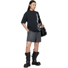 Balenciaga Black Superbusy Messenger Bag