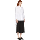 Neil Barrett White Spiral Shirt