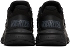 Versace Black Barocco Jacquard Trigreca Sneakers