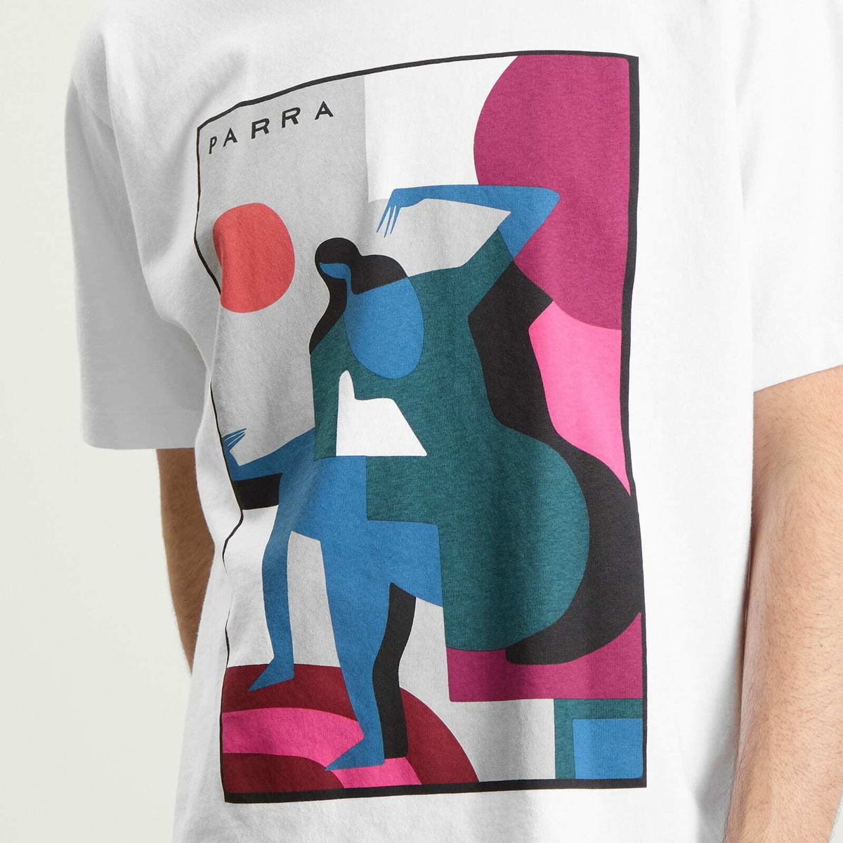 By Parra Men's Ball To The Face T-Shirt in White