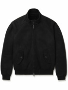 Baracuta - G9 Shearling Harrington Jacket - Black
