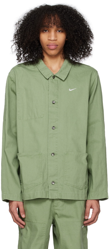 Photo: Nike Green Embroidered Jacket