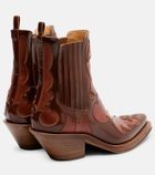 Gabriela Hearst Cassidy leather cowboy boots