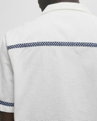 Wax London DIDCOT SS SHIRT CREST MOTIF White Mens Shortsleefe