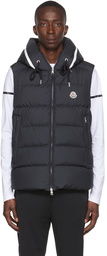 Moncler Black Cardamine Down Vest