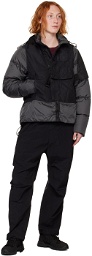 NEMEN® Black Army Multifabrics Down Jacket