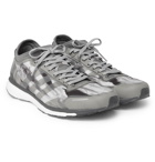 adidas Consortium - Undefeated Adizero Adios 3 Camouflage-Print Ripstop Sneakers - Men - Gray