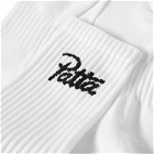 Patta Men's Basic Sport Socks in White