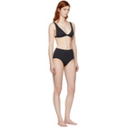 Her Line Black Classic High-Waist Bikini Briefs