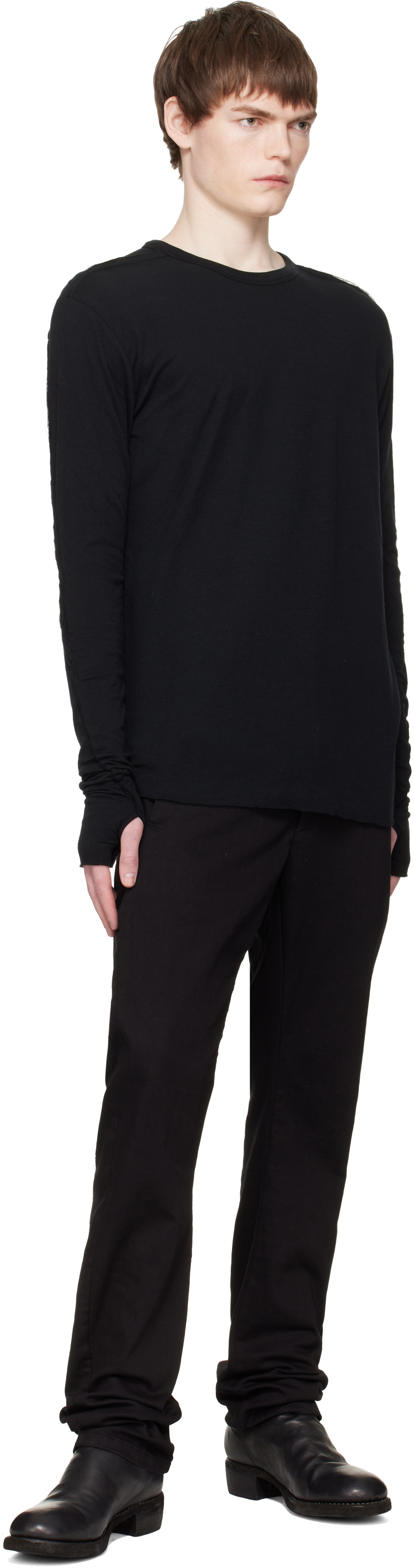 thom/krom Black M TS 922 T-shirt
