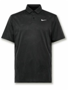 Nike Golf - Tour Dri-FIT Jacquard Golf Polo Shirt - Black