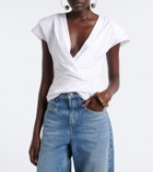 Isabel Marant Nadrine cotton jersey top